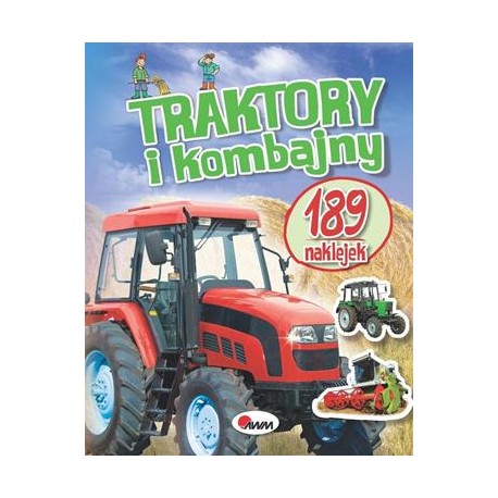 Traktory i kombajny 189 naklejek motyleksiązkowe.pl