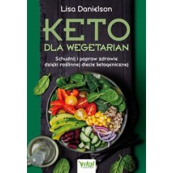 Keto dla wegetarian Lisa Danielson motyleksiązkowe.pl