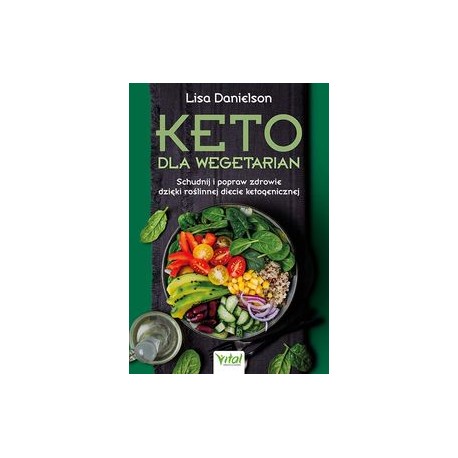 Keto dla wegetarian Lisa Danielson motyleksiązkowe.pl