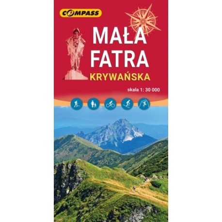 Mapa Mała Fatra Krywańska motyleksiążkowe.pl