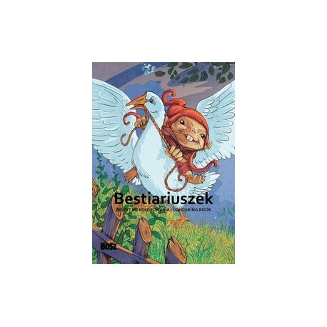 Bestiariuszek Zeszyt do kolorowania motyleksiążkowe.pl
