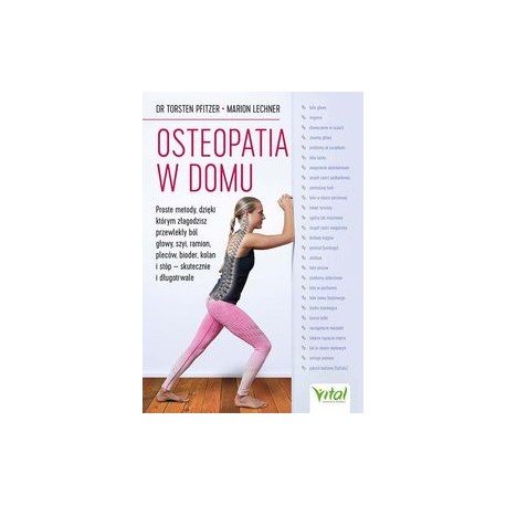 Osteopatia w domu Torsten Pfitzer Marion Lechner motyleksiązkowe.pl