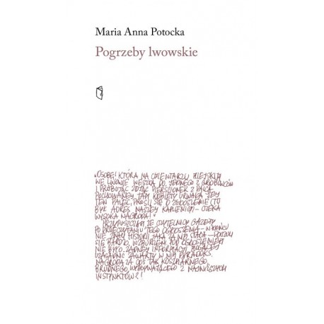 Pogrzeby lwowskie Maria Anna Potocka motyleksiązkowe.pl