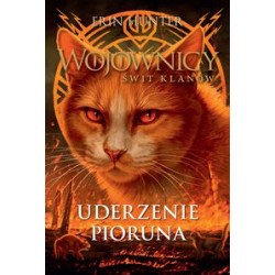 Wojownicy Świt Klanów Tom 2 Uderzenie pioruna Erin Hunter motyleksiązkowe.pl