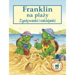 Franklin na plaży. Zgadywanki i naklejanki motyleksiążkowe.pl