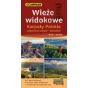 Wieże widokowe Karpaty Polskie pogranicze czeskie i słowackie