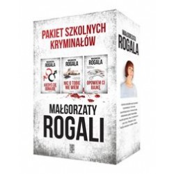 Pakiet szkolnych kryminałów Małgorzaty Rogali Małgorzata Rogala motyleksiążkowe.pl