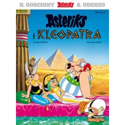 Asteriks i Kleopatra Rene Goscinny Albert Uderzo motyleksiążkowe.pl