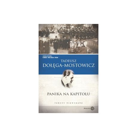Panika na kapitolu Tadeusz Dołęga-Mostowicz motyleksiążkowe.pl