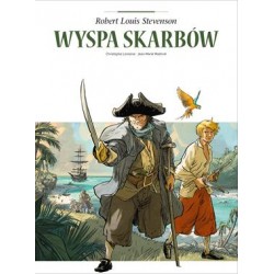 Wyspa Skarbów /Adaptacje Literatury Robert Louis Stevenson Christophe Lemoine Jean Marie Woehrel motyleksiążkowe.pl