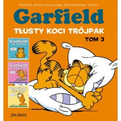 Garfield Tłusty koci trójpak Tom 3 Jim Davies motyleksiązkowe.pl