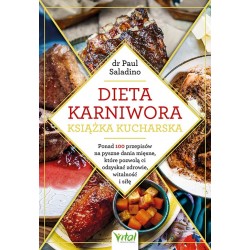 Dieta karniwora książka kucharska Paul Saladino motyleksiazkowe.pl