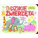 Dzikie zwierzęta Książeczka edukacyjna z puzzlami motyleksiązkowe.pl