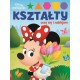 Kształty Uczę się i naklejam Minnie motyleksiązkowe.pl