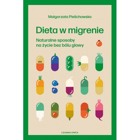 Dieta w migrenie Naturalne sposoby na życie bez bólu głowy Małgorzata Pielichowska motyleksiazkowe.pl