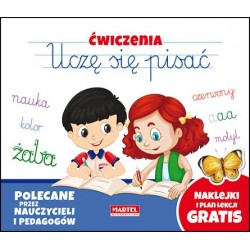 Ćwiczenia Uczę się pisać motyleksiążkowe.pl