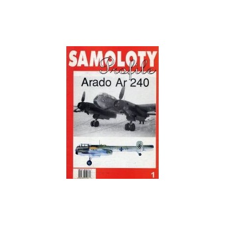 Arado Ar 240 samoloty profile 1 motyleksiążkowe.pl