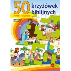 50 krzyżówek biblijnych Nowy Testament motyleksiązkowe.pl