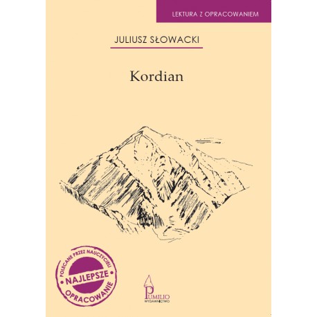 Kordian Juliusz Słowacki motyleksiazkowe.pl