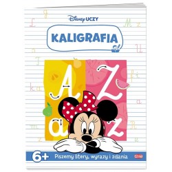 DISNEY UCZY KALIGRAFIA MINNIE motyleksiazkowe.pl