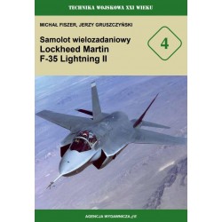 SAMOLOT WIELOZADANIOWY LOCKHEED MARTIN F-35 LIGHTNING II Michał Fiszer Jerzy Gruszczyński motyleksiazkowe.pl