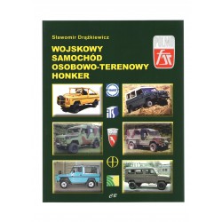 Wojskowy samochód osobowo-terenowy Honker Sławomir Drążkiewicz motyleksiazkowe.pl