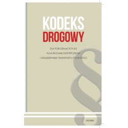 KODEKS DROGOWY dla poruszających się hulajnogami elektrycznymi i urządzeniami transportu osobistego motyleksiazkowe.pl