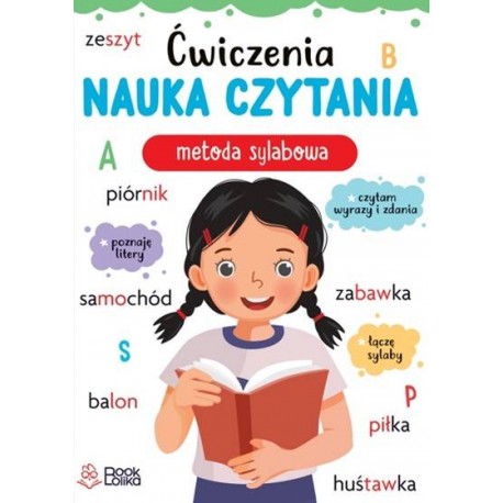 Ćwiczenia Nauka czytania metodą sylabową motyleksiazkowe.pl