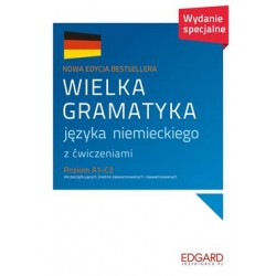 Wielka gramatyka języka niemieckiego z ćwiczeniami Poziom A1-C2 motyleksiazkowe.pl