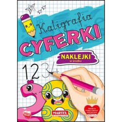 Kaligrafia Cyferki z naklejkami motyleksiązkowe.pl