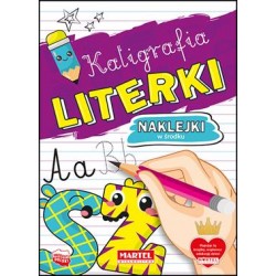 Kaligrafia Literki z naklejkami motyleksiążkowe.pl