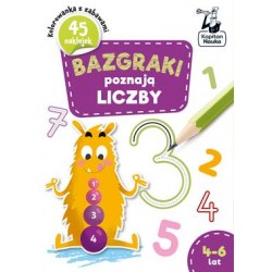 Bazgraki poznają liczby 4-6 lat motyleksiążkowe.pl