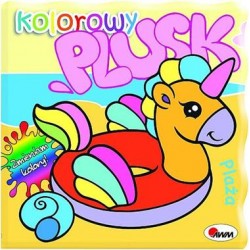 Kolorowy plusk Plaża motyleksiązkowe.pl