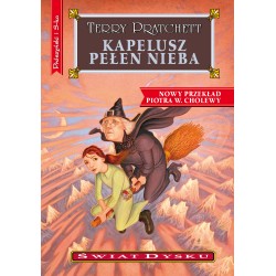 Kapelusz pełen nieba Terry Pratchett motyleksiążkowe.pl