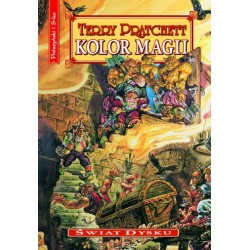 Kolor magii Terry Pratchett motyleksiążkowe.pl