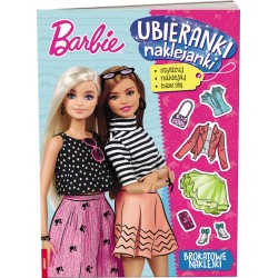 Barbie Ubieranki naklejanki motyleksiazkowe.pl