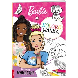 Barbie Kolorowanka motyleksiazkowe.pl