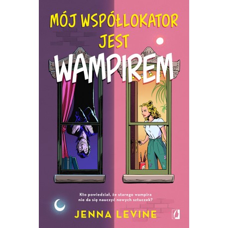 Mój współlokator jest wampirem Jenna Levine motyleksiazkowe.pl