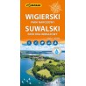 Wigierski Park Narodowy. Suwalski Park Krajobrazowy mapa laminowana skala 1 : 40 000