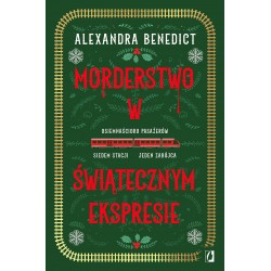 Morderstwo w świątecznym ekspresie Alexandra Benedict motyleksiazkowe.pl