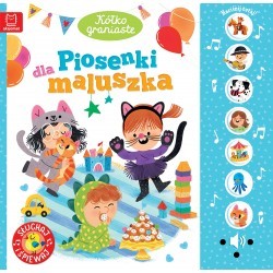 Kółko graniaste Piosenki dla maluszka Słuchaj i śpiewaj motyleksiazkowe.pl