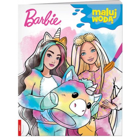Barbie Maluj wodą motyleksiazkowe.pl