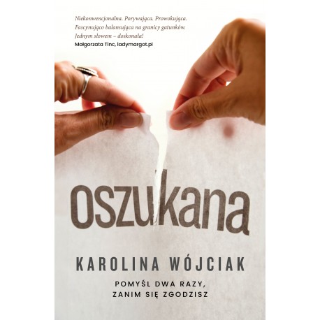 Oszukana Karolina Wójciak motyleksiazkowe.pl