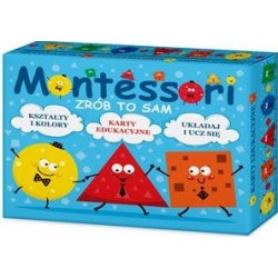 Montessori Zrób to sam. Kształty i kolory. Karty edukacyjne. Liczby