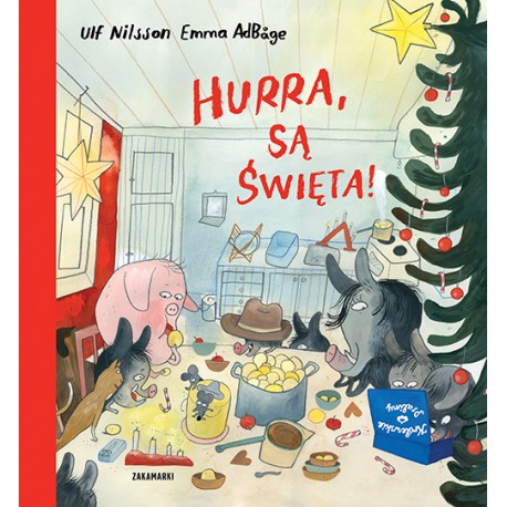 Hurra są Święta! Ulf Nilsson Emma AdBage motyleksiazowe.pl