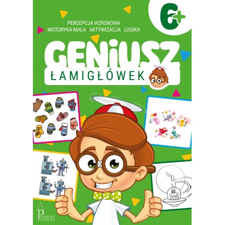 Geniusz łamigłówek 6+ motyleksiazkowe.pl