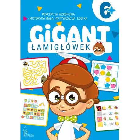 Gigant łamigłówek 6+ motyleksiazkowe.pl