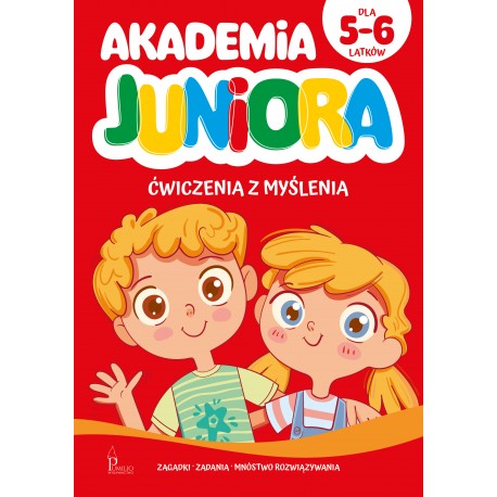 Akademia Juniora Ćwiczenia z myślenia 5-6 lat motyleksiazkowe.pl