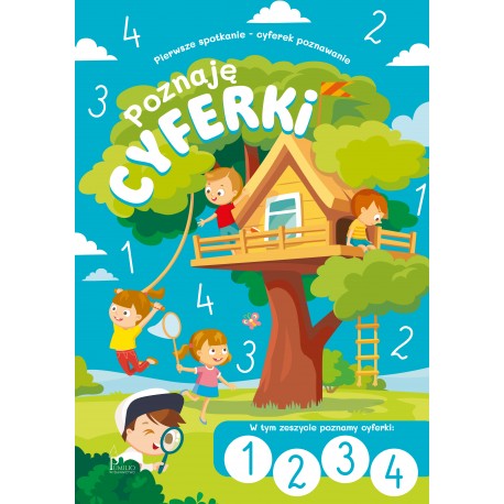 Poznaję cyferki i liczby 12 3 4 motyleksiazkowe.pl