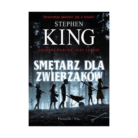 Smętarz dla zwierzaków Stephen King motyleksiążkowe.pl